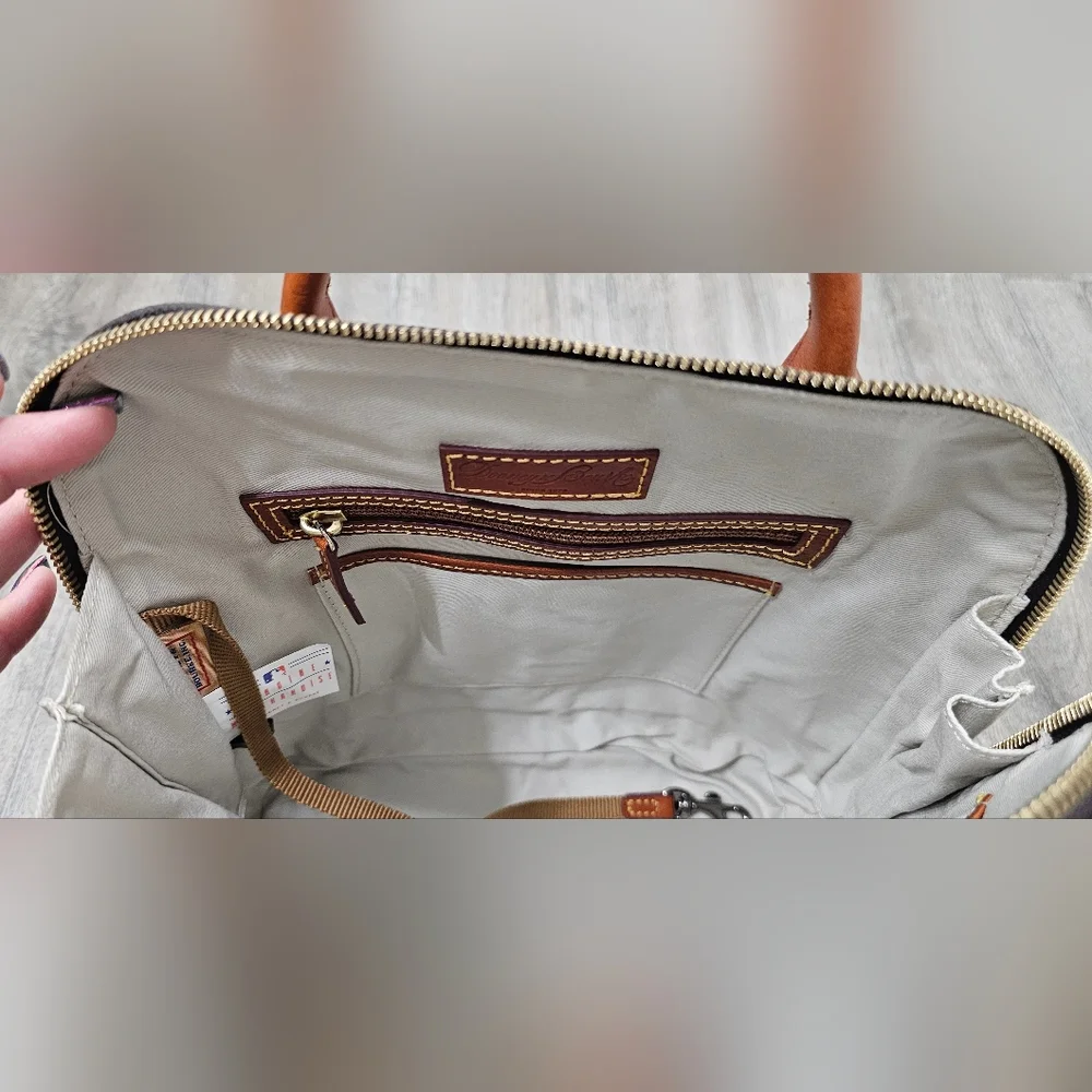 Dooney & Bourke Zip Pod Backpack-New York Yankees-*NWT* - Picture 6 of 8